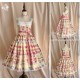 Miss Point Parfait Strawberry Tea JSK(Reservation/3 Colours/Full Payment Without Shipping)